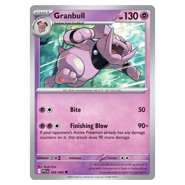 Granbull - Phantasmal Flames - 038/094 - Uncommon