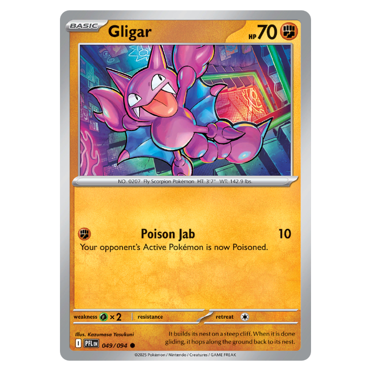 Gligar - Phantasmal Flames - 049/094 - Common
