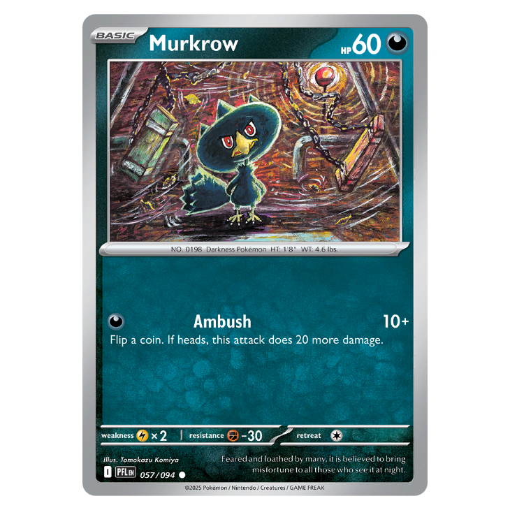 Murkrow - Phantasmal Flames - 057/094 - Common