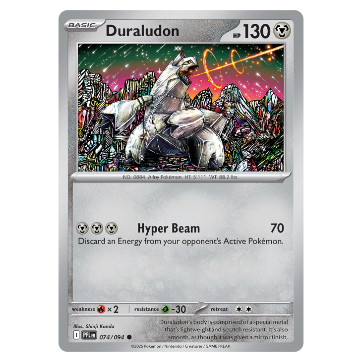 Duraludon - Phantasmal Flames - 074/094 - Common