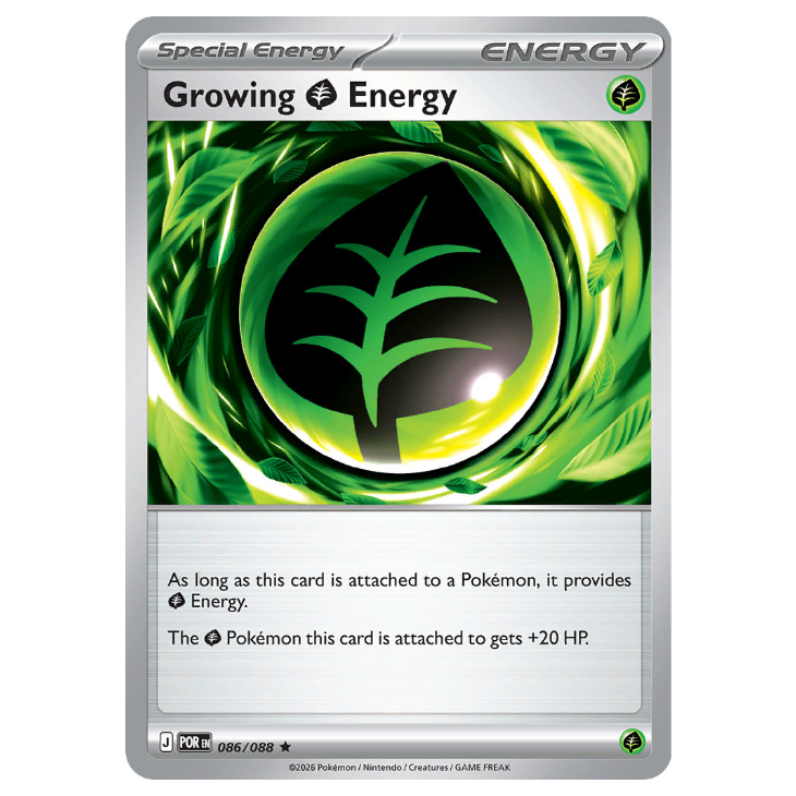 Growing Energy - Perfect Order - 086/088 - Holo Rare