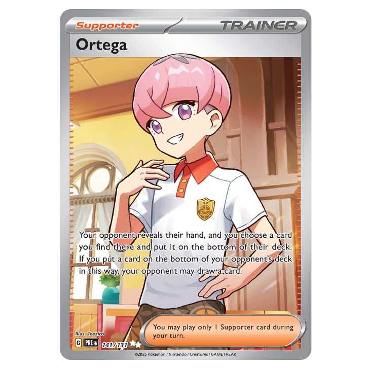 Ortega - Prismatic Evolutions - 141/131 - Full Art Ultra Rare
