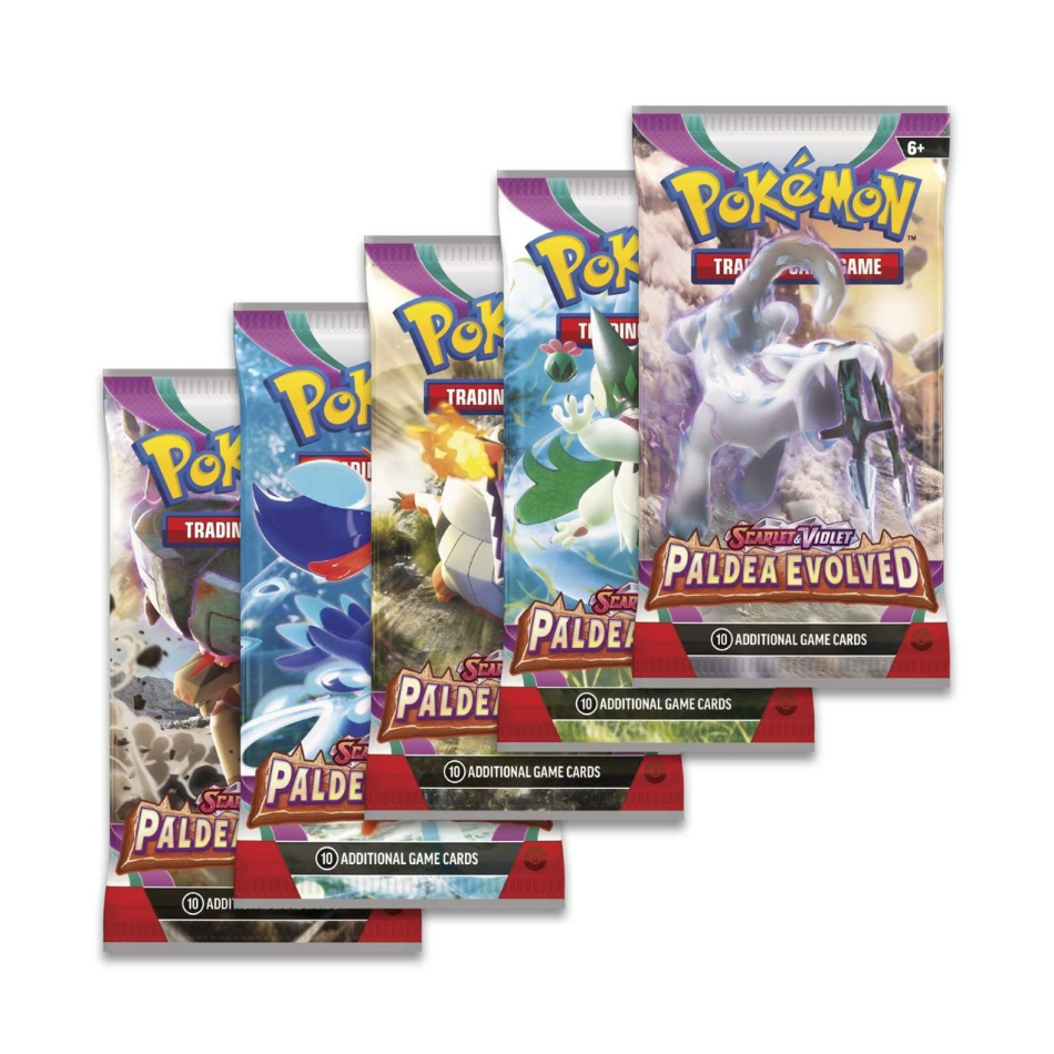 Paldea Evolved 5x Booster Pack Art Set