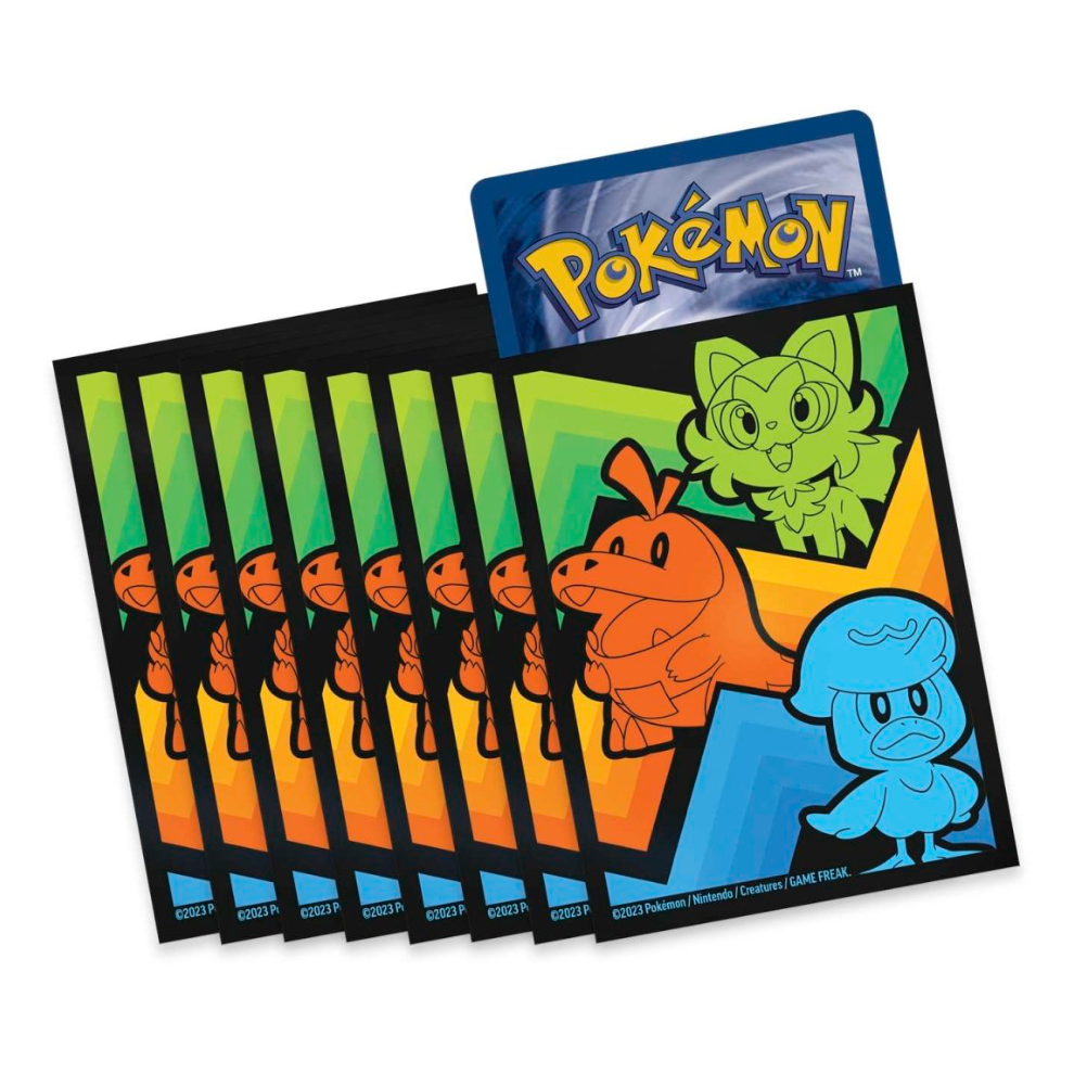 Paldea Evolved Elite Trainer Box SLEEVES 65ct