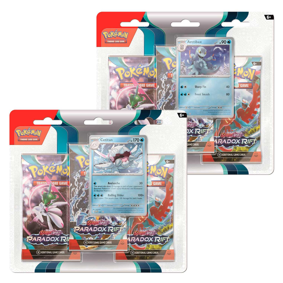 Paradox Rift 3x Booster Pack Blister with either Arctibax/Cetitan Promo