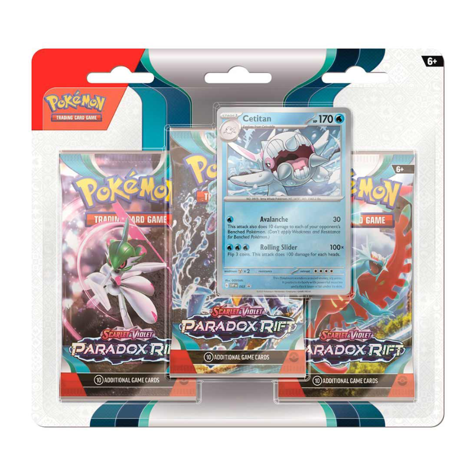 Paradox Rift 3x Booster Pack Blister with either Arctibax/Cetitan Promo