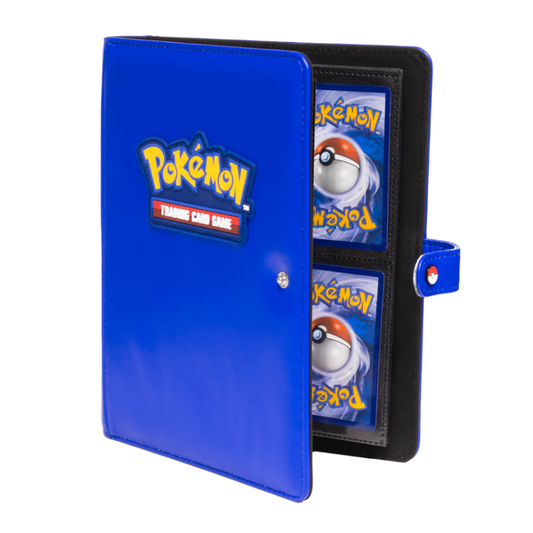 **CLEARANCE** Ultra Pro - Premium Blue 4-Pocket Snap Binder for Pokemon