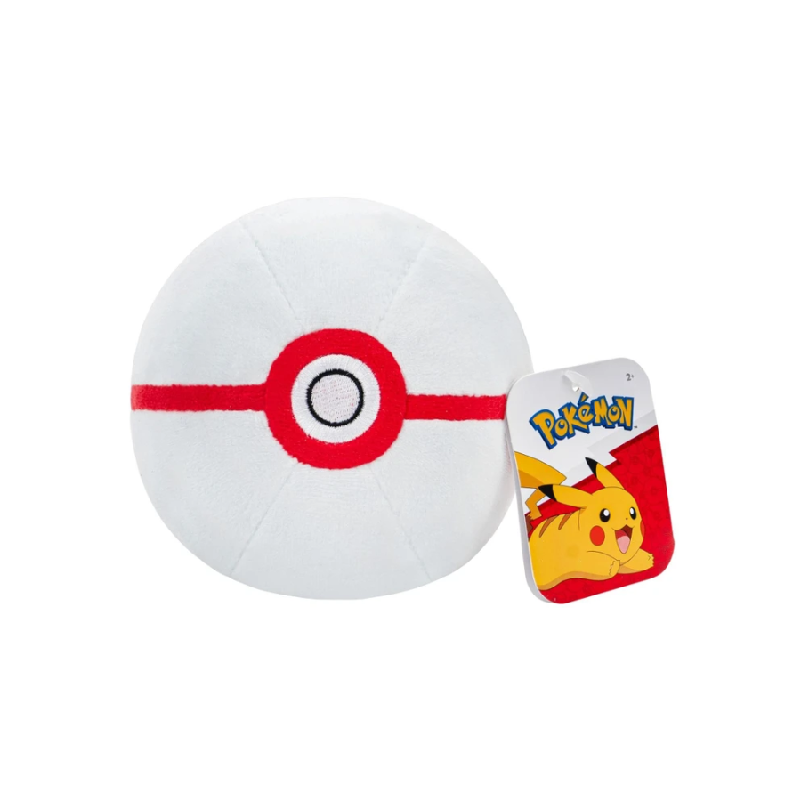 Pokemon 5 inch Poke Ball Plush - Dive Ball, Friend Ball, Nest Ball or Premier Ball