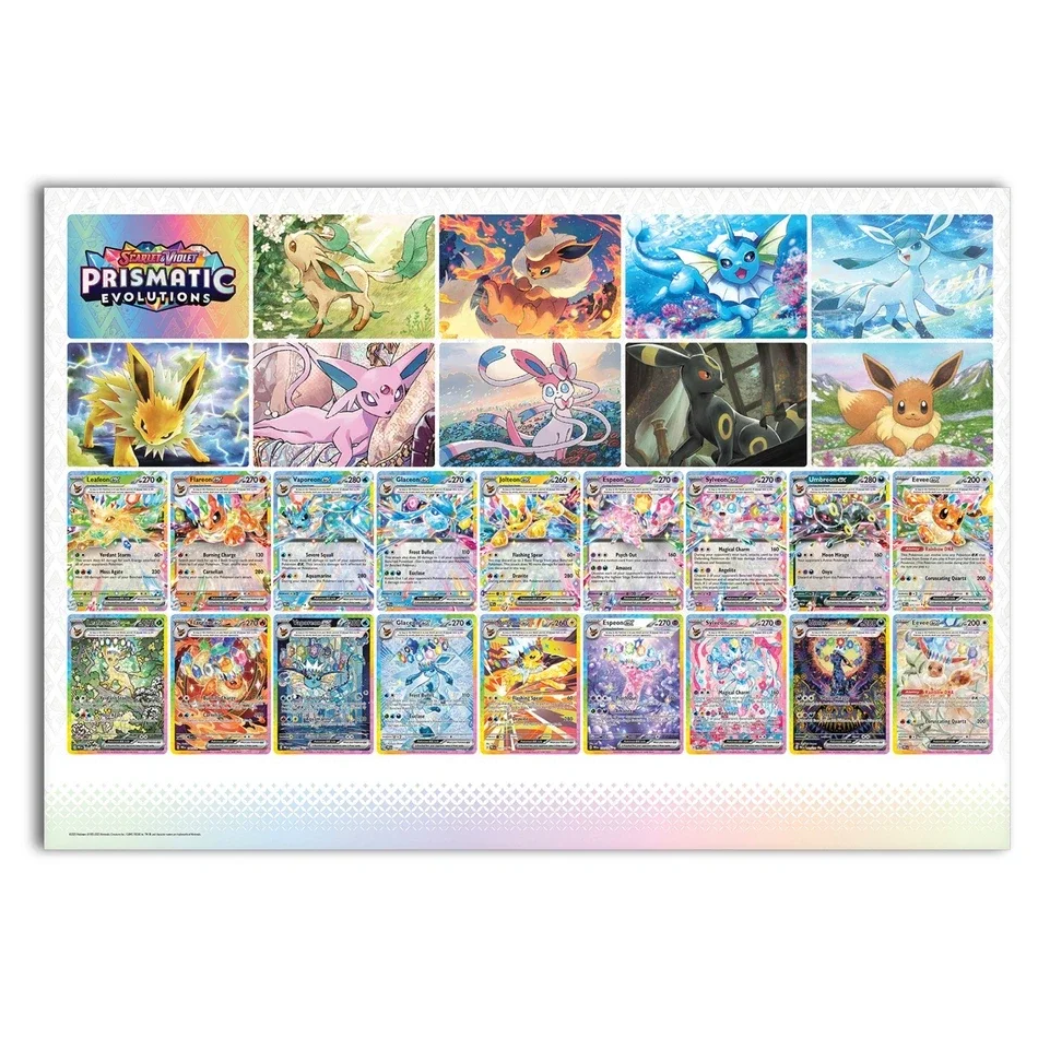 Prismatic Evolutions Poster