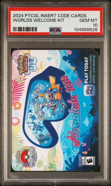 **Sequential Slabs!** PSA World Championships 2024 Full Promo Set (6xPSA10, 7xPSA9)