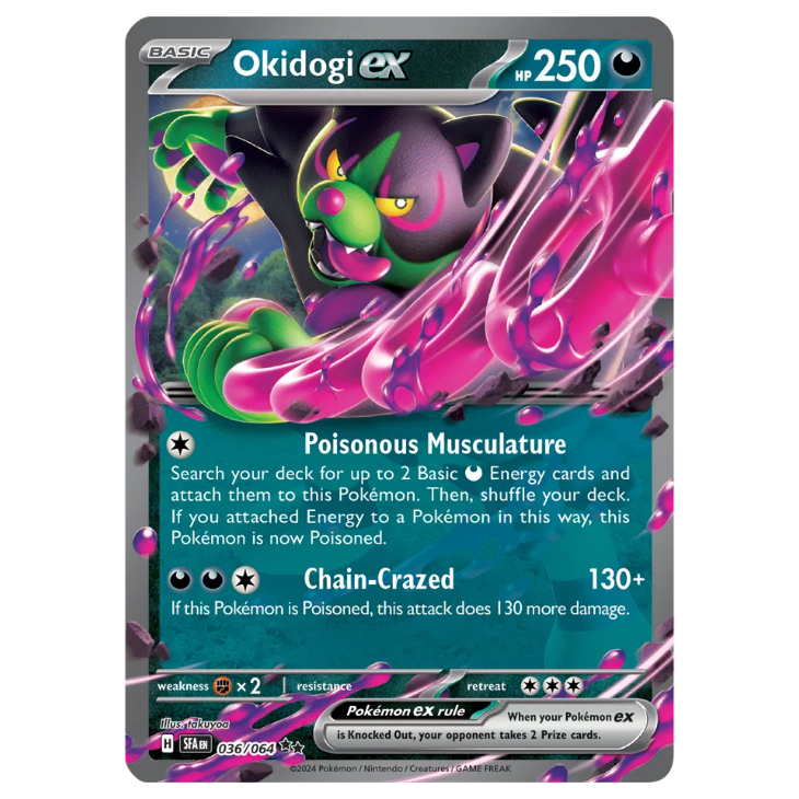Okidogi ex - Shrouded Fable - 036/064 - Double Rare