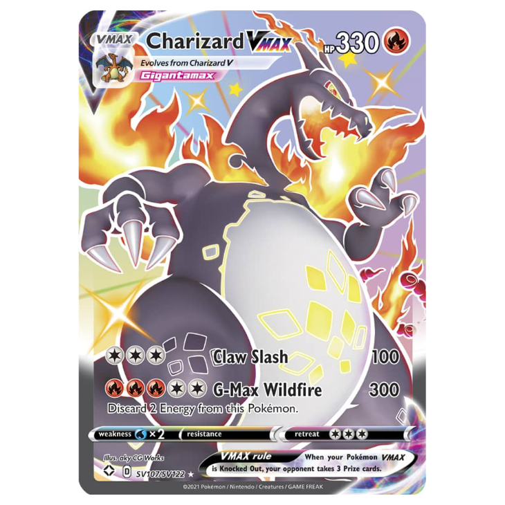 Charizard VMAX - Shining Fates - SV107/SV122 - Shiny Vault