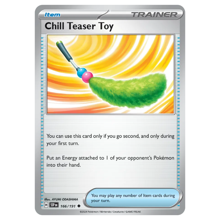 Chill Teaser Toy - Surging Sparks - 166/191 - Uncommon