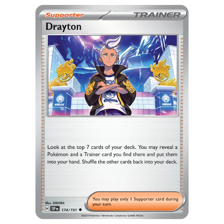 Drayton - Surging Sparks - 174/191 - Uncommon