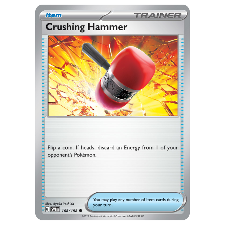 Crushing Hammer - Scarlet & Violet - 168/198