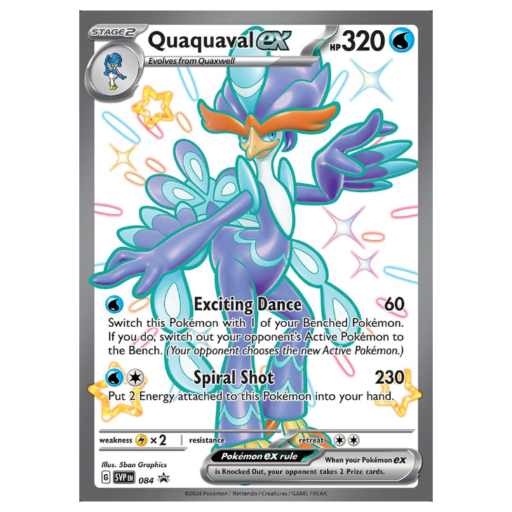 SVP084 Quaquaval ex - Holo Promo