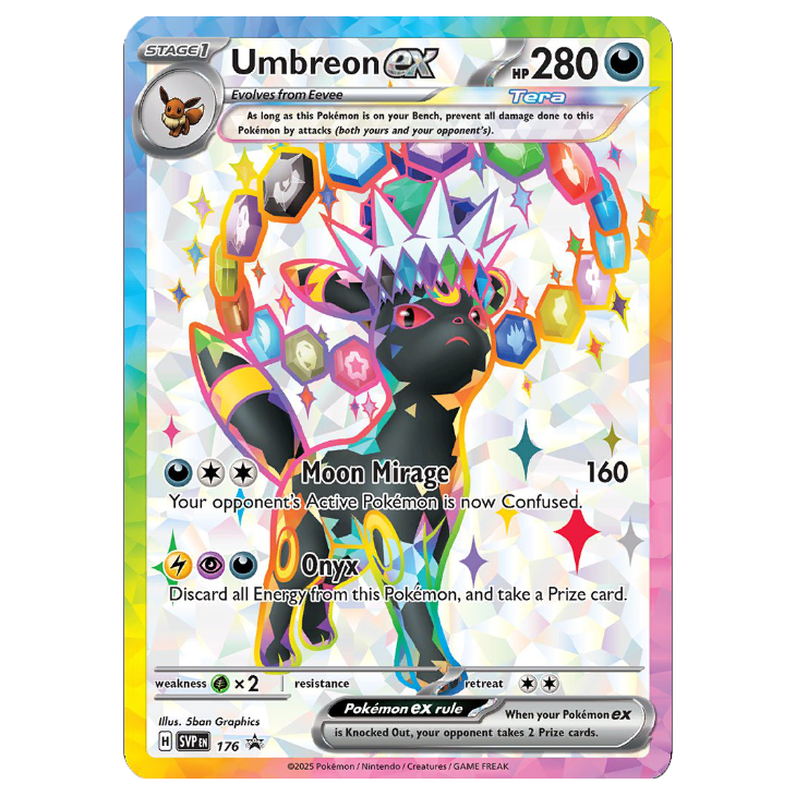 SVP176 Umbreon ex - Holo Promo
