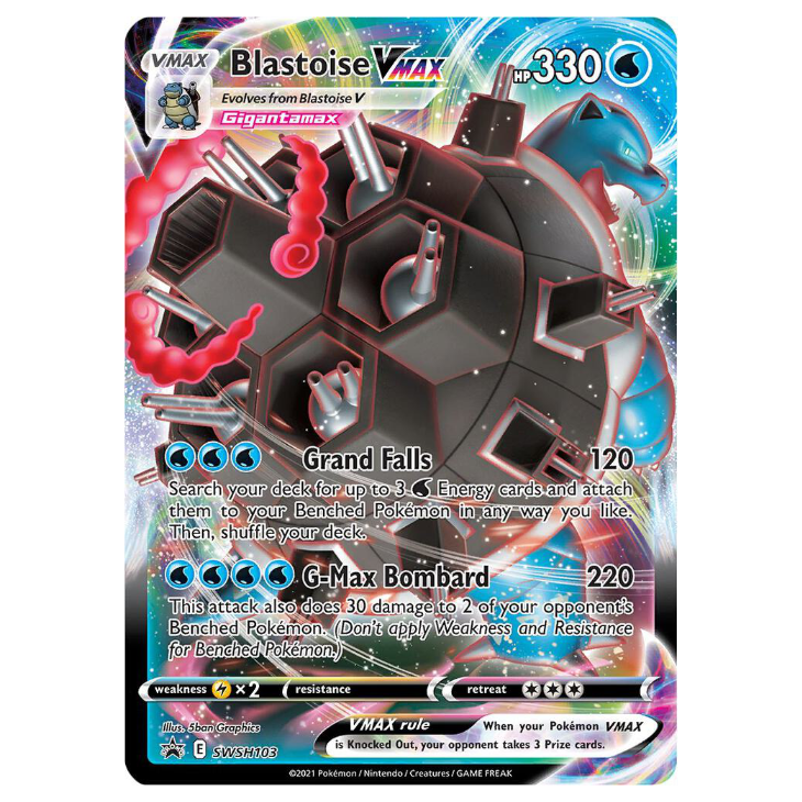 SWSH103 - Blastoise VMAX - SWSH Promo