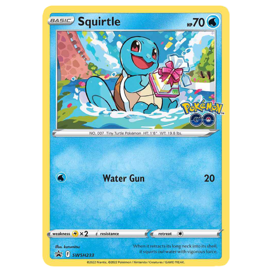 SWSH233 Squirtle - Holo Promo