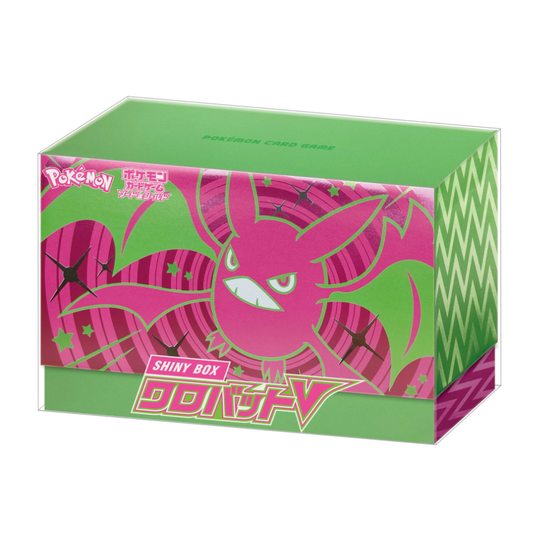Shiny Box Crobat V Box *Japanese* - With seal damage