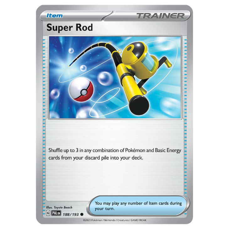 Super Rod - Paldea Evolved - 188/193 - Common