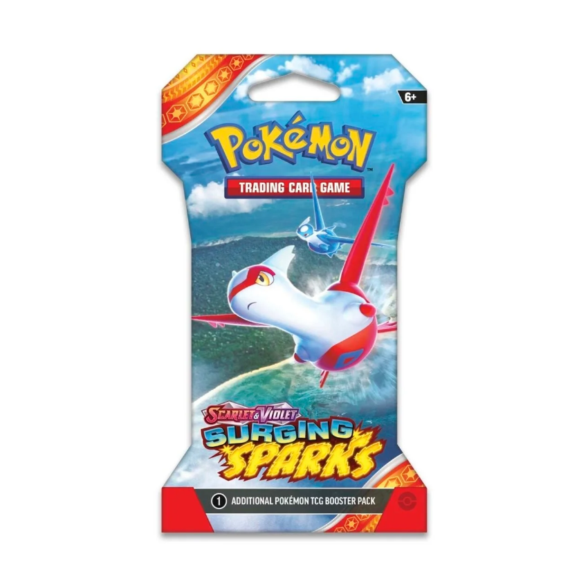 Surging Sparks SLEEVED Booster Pack