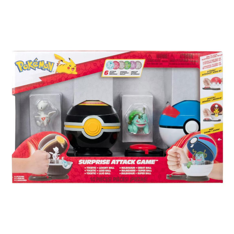 Pokemon Surprise Attack Game - Togetic & Bulbasaur