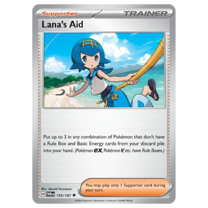 Lana's Aid - Twilight Masquerade - 155/167 - Uncommon