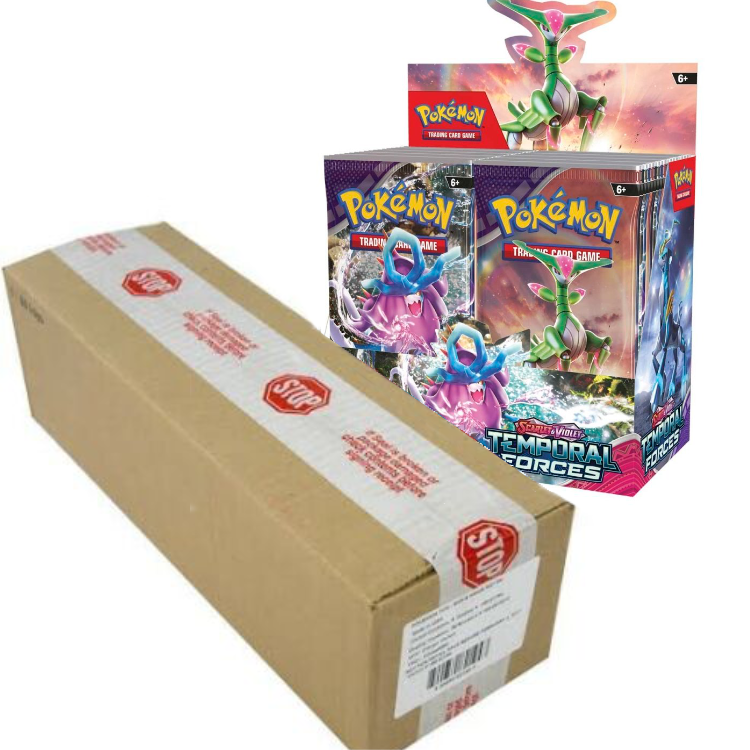 Temporal Forces CASE (6x Booster Boxes) The Game Tree NZ Temporal Forces CASE (6x Booster Boxes) The Game Tree NZ