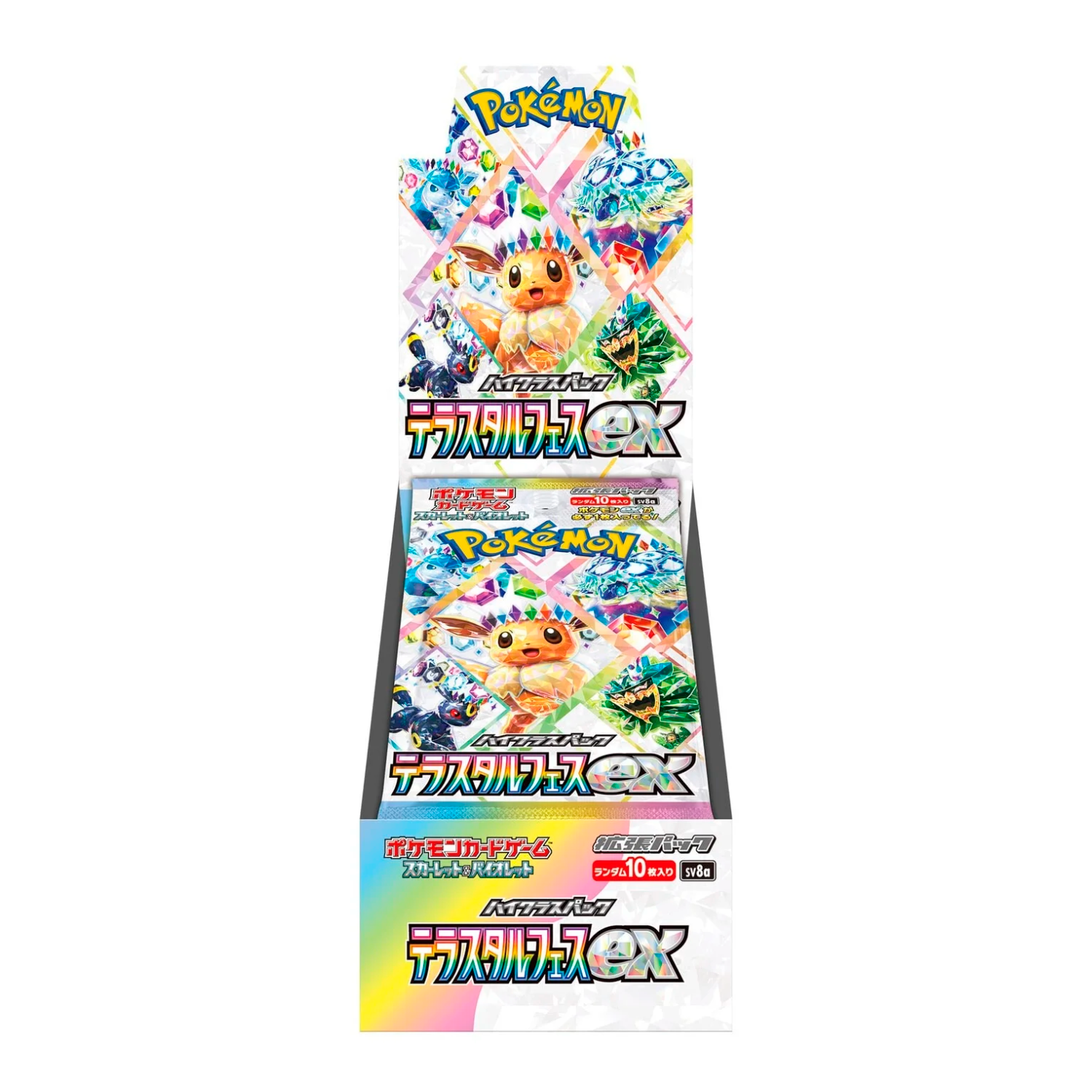 Terastal Festival ex Booster Box 3BOX分 Terastal Festival ex Booster Box (sv8a) *Japanese* – The Game Tree NZ