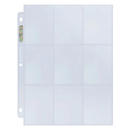 Ultra Pro - Silver Series 9-Pocket Pages