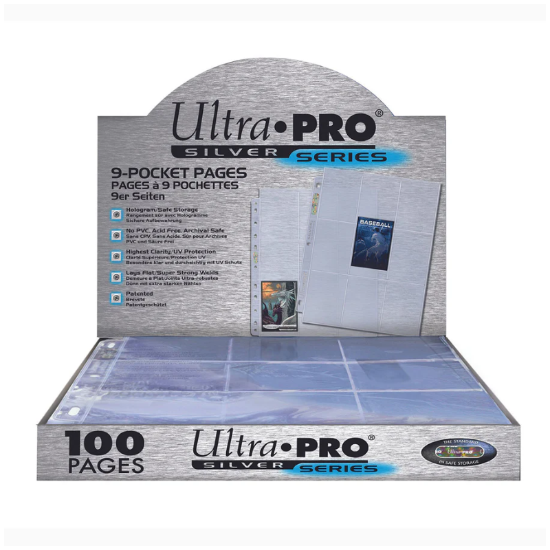 Ultra Pro - Silver Series 9-Pocket Pages