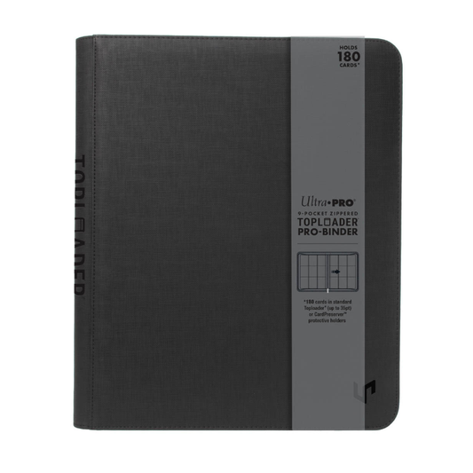 Ultra Pro - 9-Pocket Zippered Toploader Premium PRO-Binder