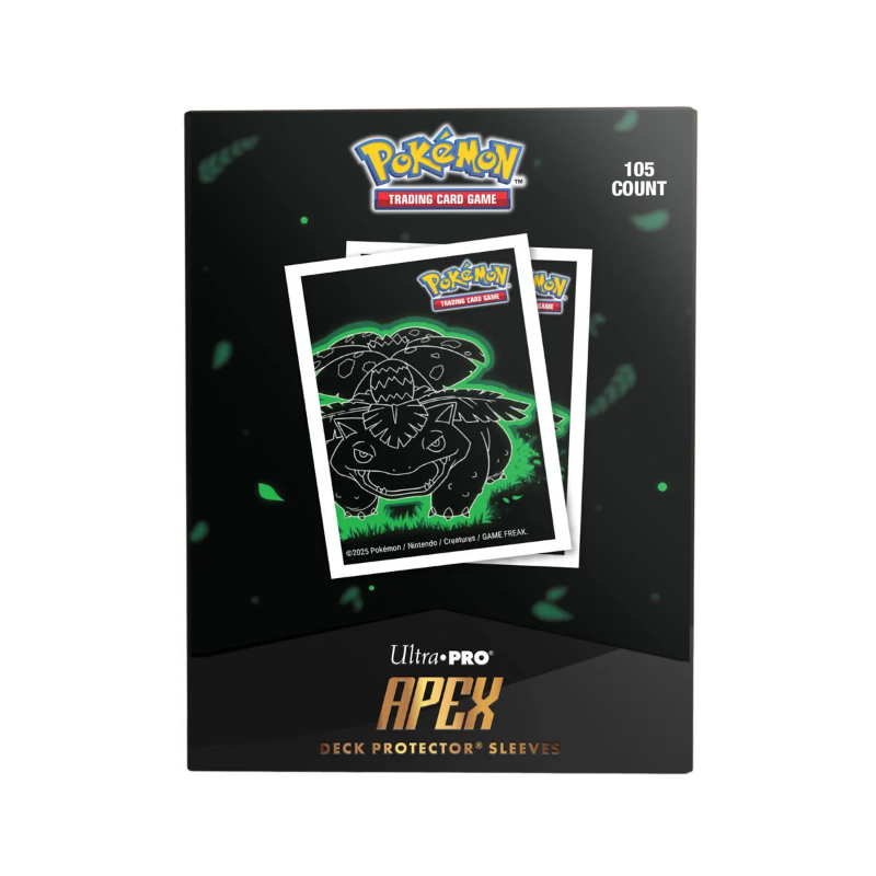 Ultra Pro - Neon Kanto Venusaur 105ct APEX Deck Protector Sleeves