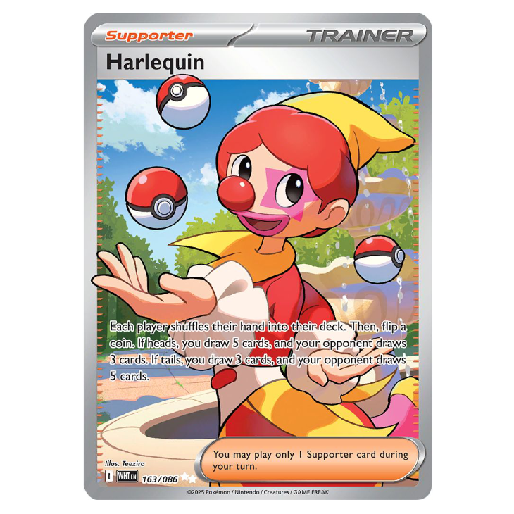 Harlequin - Twilight Masquerade - 163/086 - Full Art Ultra Rare