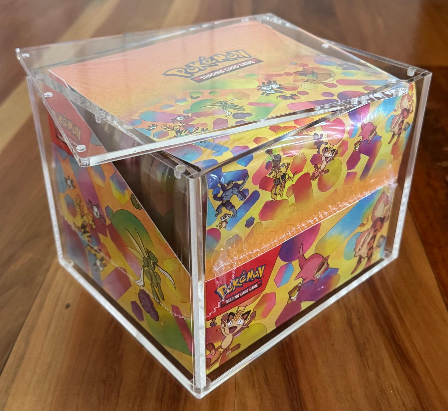 Acrylic 10 Mini-Tin Display