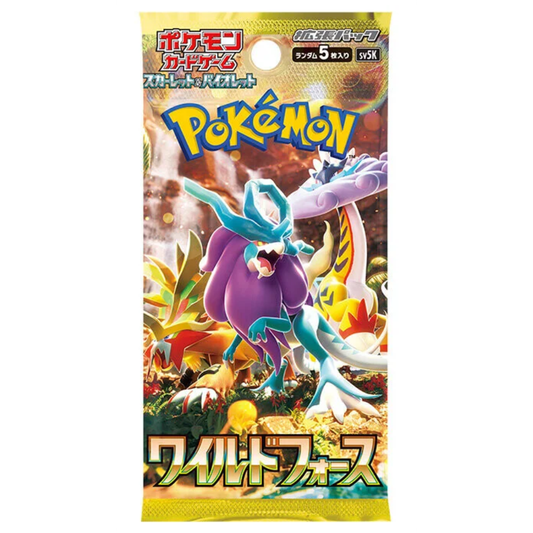 Wild Force Booster Pack (sv5k) *Japanese*