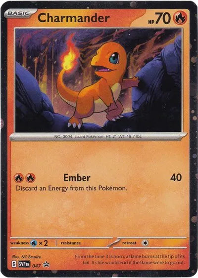 SVP047 Charmander - Cosmos Holo Promo