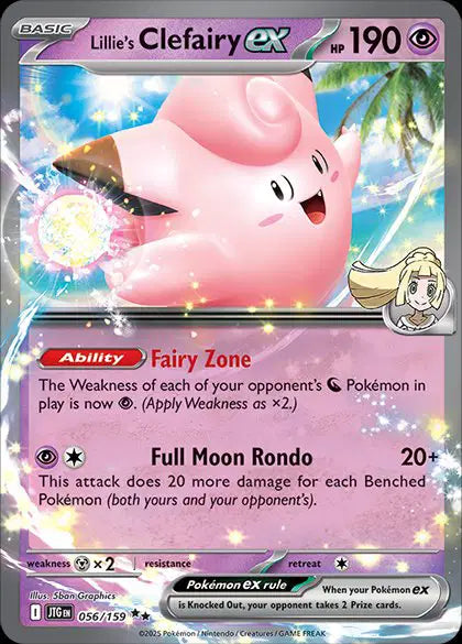 Lillie's Clefairy ex - Journey Together - 056/159 - Ultra Rare