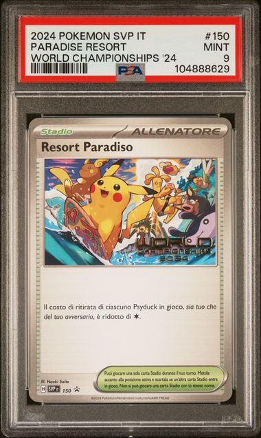 **Sequential Slabs!** PSA World Championships 2024 Full Promo Set (6xPSA10, 7xPSA9)