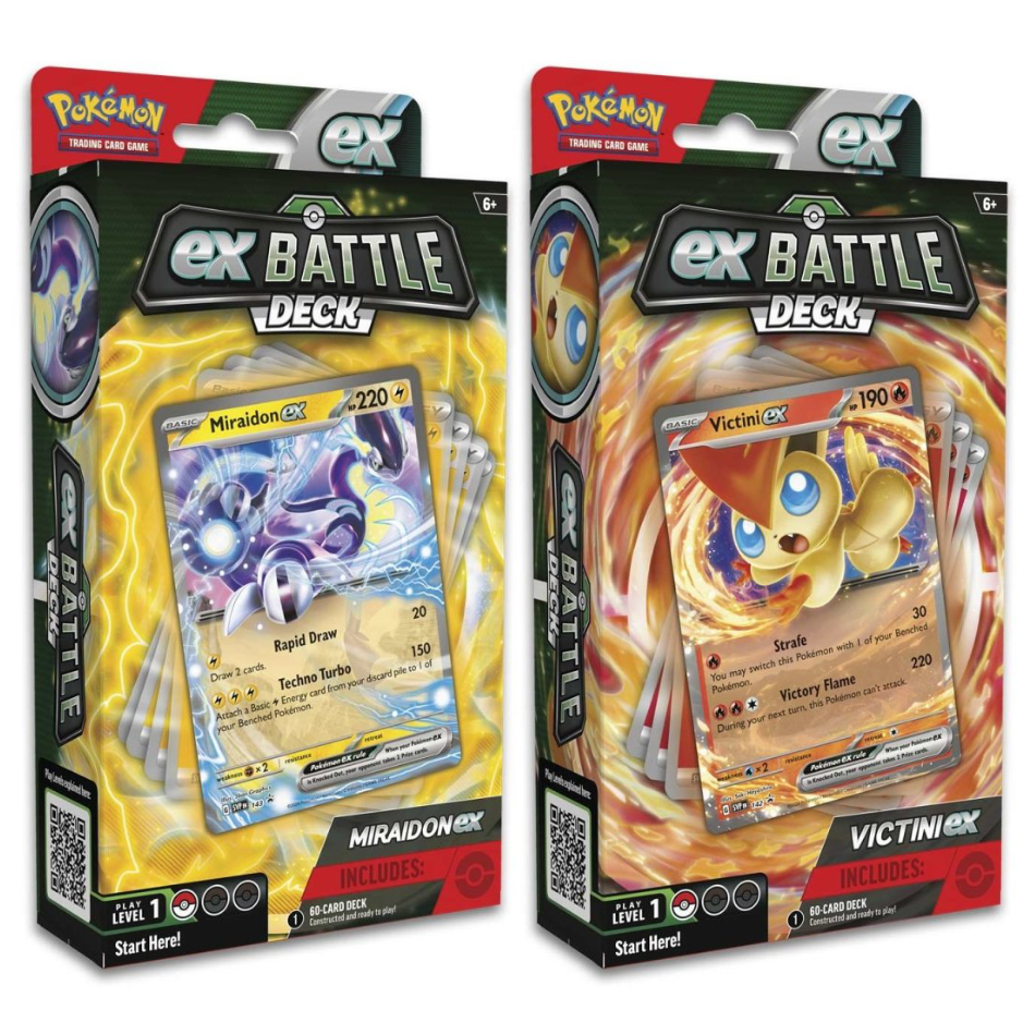 **CLEARANCE** Miraidon ex Victini ex Battle Deck