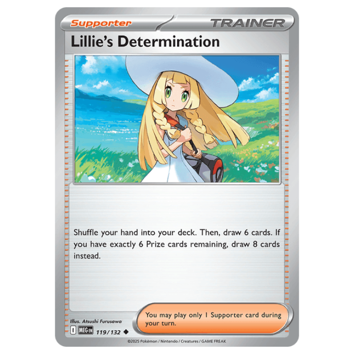 Lillie's Determination - Mega Evolution - 119/132 - Uncommon