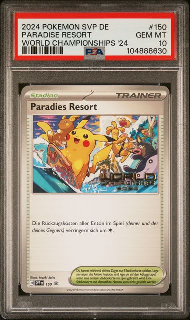 **Sequential Slabs!** PSA World Championships 2024 Full Promo Set (6xPSA10, 7xPSA9)