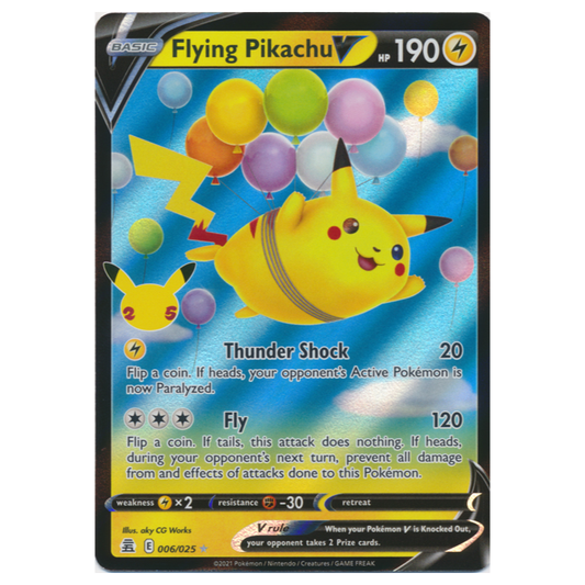 Flying Pikachu V - Celebrations - 006/025 - Ultra Rare