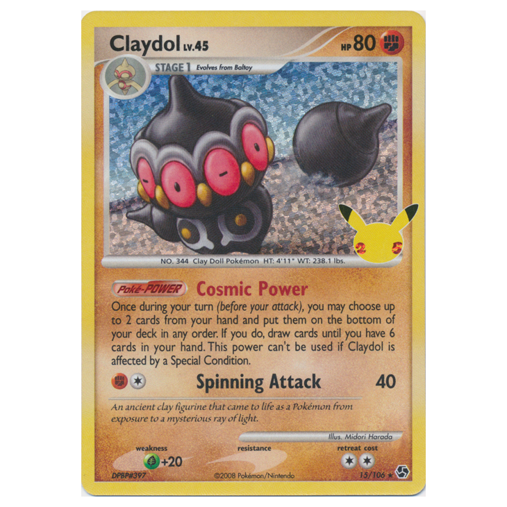 Claydol - Celebrations Classic Collection - 15/106