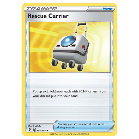 Rescue Carrier - Evolving Skies - 154/203 - Uncommon/Reverse Holo