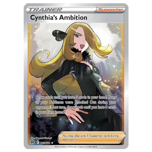 Cynthia's Ambition - Brilliant Stars - 169/172 - Holo Ultra Rare Full Art