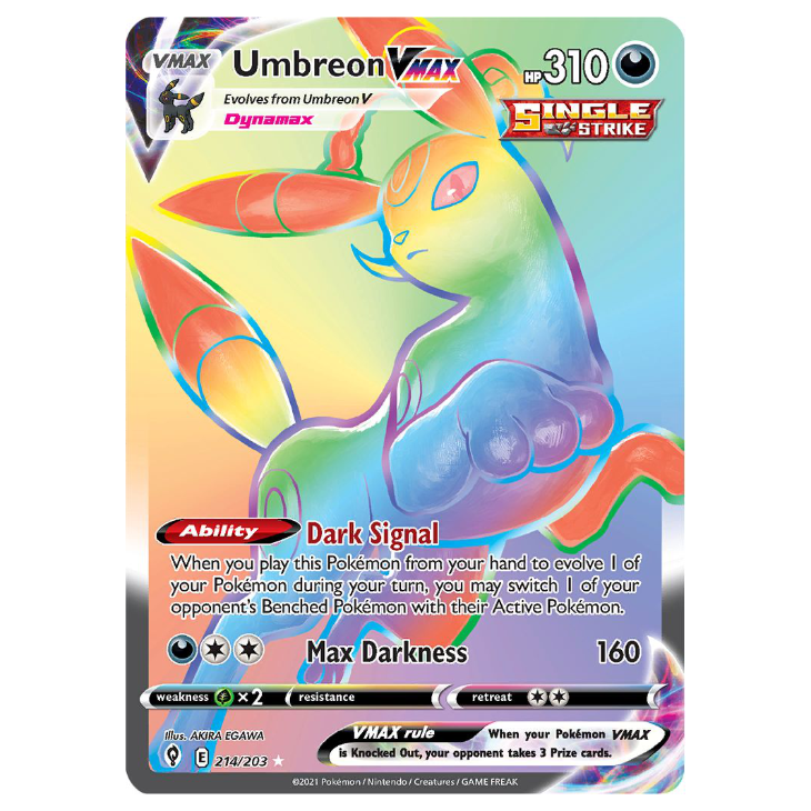 Rainbow umbreon deals