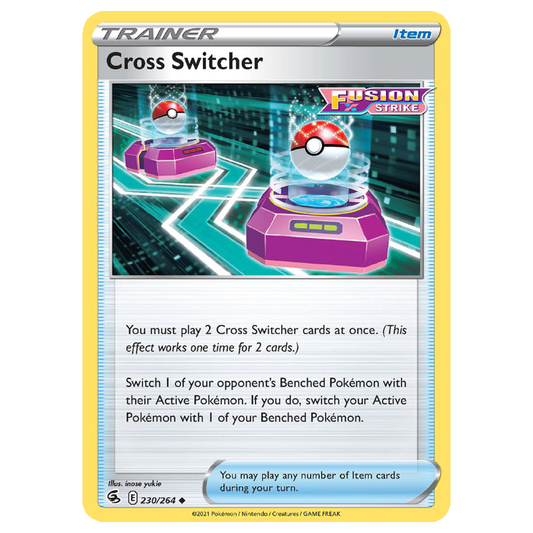 Cross Switcher - Fusion Strike - 230/264 - Uncommon/Reverse Holo