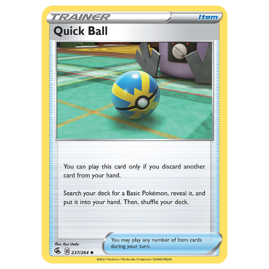 Quick Ball - Fusion Strike - 237/264 - Uncommon/Reverse Holo